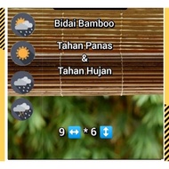 Bamboo Blinds Outdoor  Tahan Panas Hujan Bidai Outdoor