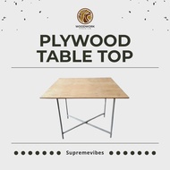 12mm Plywood Table Top | 3x3ft / 3x6ft / 4x4ft / 4x8ft / 5x5ft / 5x10ft
