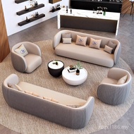 Extremely Three People Hotel Leather Art Club Guest Style Italian Foot Bath Sofa Sofa Multifunctiona