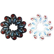 Dancing Skull Iron Set Head Cover Golf Iron Stick Cover Stick Club Iron