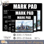 A3/A5/B5 Marker Pen Drawing Paper Book Sketch Painting  Kertas Lukisan Pad Art Supplies Stationery