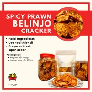V3 Snacks SPICY PRAWN BELINJO Cracker