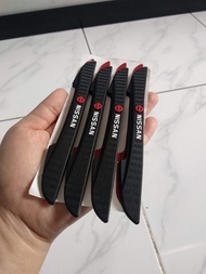 DOOR GUARD MOBIL SLIM HITAM DENGAN LOGO NISSAN FOR SERENA