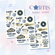 CORTIS Sticker Sheet Vinyl Doff Waterproof