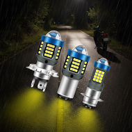 66SMD LED Headlight H4 BA20D P15D | 3000LM Dual Color High/Low Beam 12V-80V for Electric Scooters  6