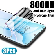 3Pcs 999D For Huawei P30 P20 Lite Pro P Smart Z 2019 Mate 20 Full Cover Hydrogel Film For Honor 10 9