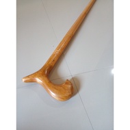 Walking Stick 1 Leg Stick/ Elderly Stick/ Carved Teken/ Carved Stick/ Genuine Teak Wood Elderly Walk