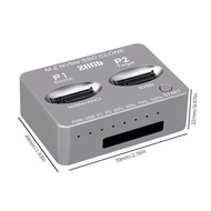 lunmao NVME Clone PH8586U USB3.2 Type C External Hard Disk Box M.2 Enclosure Docking Station 20Gbps 