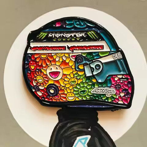 Lewis Hamilton Japan 2022 Helmet enamel pin