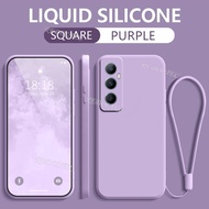 Casing Realme C65 C67 Matte Soft Case With Lanyard RealmeC65 Realme C 65 C67 Silicone Wristband Phon