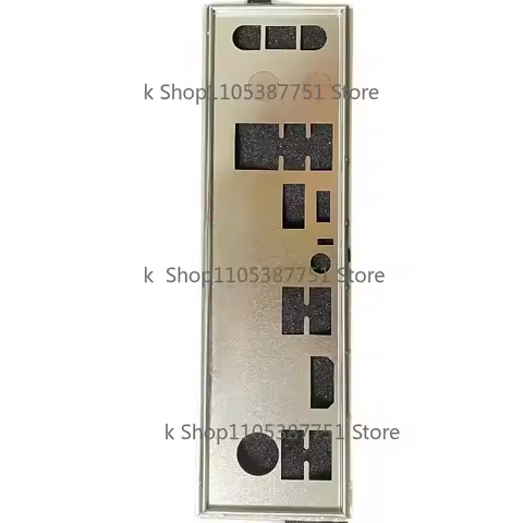 【xk+】 IO I/O Shield Back Plate Backplate Bezel Blank Bracket for ASRock Z690 Phantom Gaming 4 Chassi