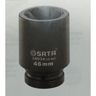 SATA 34905-34940 1" DR. X 6 POINT DEEP IMPACT SOCKET 17MM-55MM