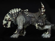 D20 Studio 蒼骨 白色或灰色 White Bone Wolf (White or Gray ) 1/12 Scale Figure 巨狼 灰狼 座騎 6-7寸人偶通用 37CM (適合四騎士