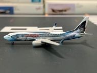 HERPA 1:500 NO.524018  ALASKA AIRLINES 阿拉斯加航空 BOEING 737-800 波音 737-800 “ SALMON THIRTY SALMON II “ 飛機模型 收藏品
