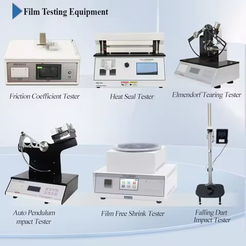 Friction Coefficient Tester DH-HST-H3 Heat Seal Tester Elmendorf Tearing Tester DH-RSY- 01 Film Free