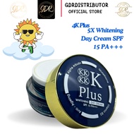 New!! ครีมกลางวัน 4K Plus 5X Whitening Day Cream SPF 15 PA+++ 20g. สินค้าของแท้ 100%