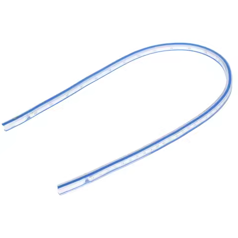 Flexible Curve Ruler Plastic Metric Scale Soft Measuring Tool for Drawing and Sewing Flexible Curve