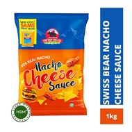 WHOLESALES Swiss Bear Nacho Cheese Sauce 1kg / Sos Keju Nacho