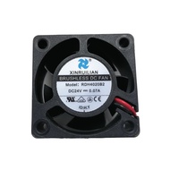 XINRUILIAN XINRUILIAN RDH4020B2 24V 0.07 A 4020 2-Wire Inverter Cooling Fan