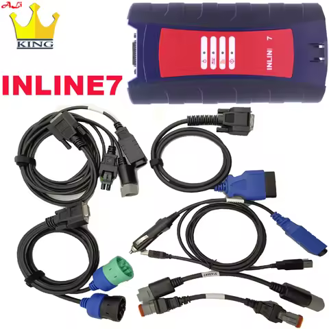 For com mins INLINE 7 Data Link Adapter Heavy duty insite v8.7 INLINE 6 OBD 2 Scanner j1939 j1708 ca