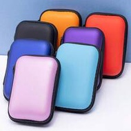 1pc/3pcs/5pcs/7pcs Set, 7 Colors Hard Shell Tabletop Game Card Travel Zipper Storage Box