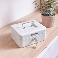 Brankas Mini Kuat Krisbow Cash Box 20 Cm - Putih