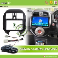 Android Player Casing Nissan Almera ( with Socket Nissan CB-12 &amp; Antenna Join )