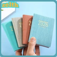ZELTH Appointment Book, Pocket with Calendar 2026 Agenda Book, Mini A7 Notebooks Students