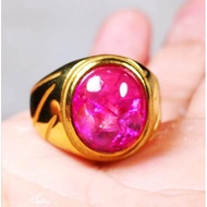 CINCIN BATU RUBY SIAM ROSE PECAH SERIBU ORIGINAL BANGKOK