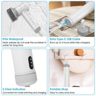 JAYA BOLD Electric Spin Scrubber USB Portable