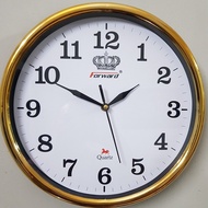 ĐỒNG HỒ TREO TƯỜNG TRÒN KIM TRÔI 30CM FORWARD