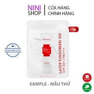 Cell Fusion C Laser Sunscreen 100 SPF50 1.2g Sample Pack