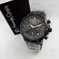 Jam Tangan Pria Original Alexandre Christie 6394 Black