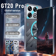Hot Sale GT20 Pro Smartphone 5G Cellphone 16GB+1TB 7.3inch 8000mAh Video Recorder Android Phone