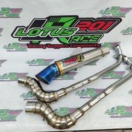 DS4 LEGIT DAENG SAI4 EXHAUST HONDA WAVE 125/KRISS/DASH/EX5/LAGENDA XRM RUSI RAIDER J SAMSH