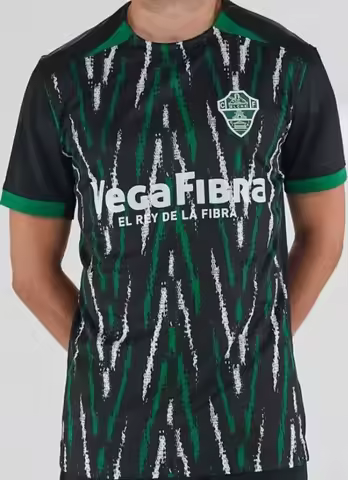 25_26 Elche CF Home Jersey Goalkeeper Jersey Fashion Casual Sports Fan T-shirt Top Unisex Children's