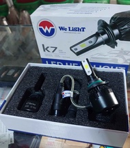 WELIGHT K7 หลอดไฟหน้า LED หลอดไฟหน้า แสงขาว 30w3200lumen ไฟ 12V