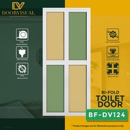 Aluminium Bi-fold Toilet Door Design BF-DV124 | BiFold Toilet Door Specialist Shop in Singapore