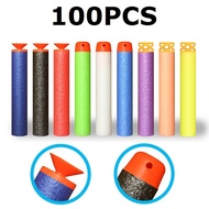Soft Hollow Round Head And Sucker Refill Darts Toy Bullets for Nerf Series EVA military Gift Toys For Kid Children