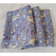 Kain Pasang Jacquard Satin Silk Emboss Kain Ela Royal Valentino Sutera Dobby Cotton Baju Kurung Fabr