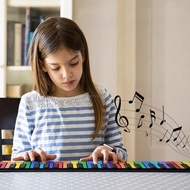 CH* Roll Up 49 Key Digital Piano Portable Travel Music Instrument Electronic Keyboard for Toddler Au