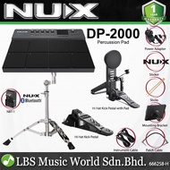 NUX DP-2000 8 Velocity Sensitive Percussion Pad and Digital Drum Kit (DP2000)