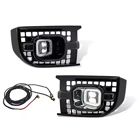 LED Fog Light with Turn Indicator For Land Rover Defender 90 110 130 L851 L663 2020-2024 Foglights C