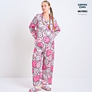 SLEEPING CLOUD Pajamas | 1 LYOCELL Soft And Cool Fabric Comfortable To Wear : Long Sleeves CANDY TUR