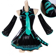 Hatsune Miku Cosplay Hatsune Miku Official Service Cos Costume Cosplay Maid black  Miku costume