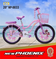 sepeda anak mini perempuan np-8833 9933 mazara 20 inch sepeda phoenix