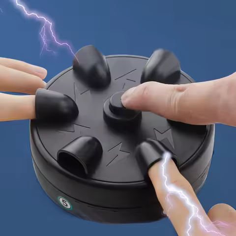 Six Finger Lie Detector Game Test Stress Relieving Pranks Toys for Kids Adults Family Party Games Sh