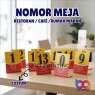 Cafe Resto Warung Acrylic Table Numbers Cafe table numbers restaurant/s accessories acrylic dining h