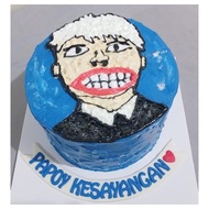 Ugly Cake / Kuee Ulangg Tahun / Custom Cake / Ugly Cake Custom