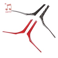 [B0]Car Soft Carbon Fiber Steering Wheel Panel Cover Trim Stickers for-BMW Z4 G29 2017-2020
